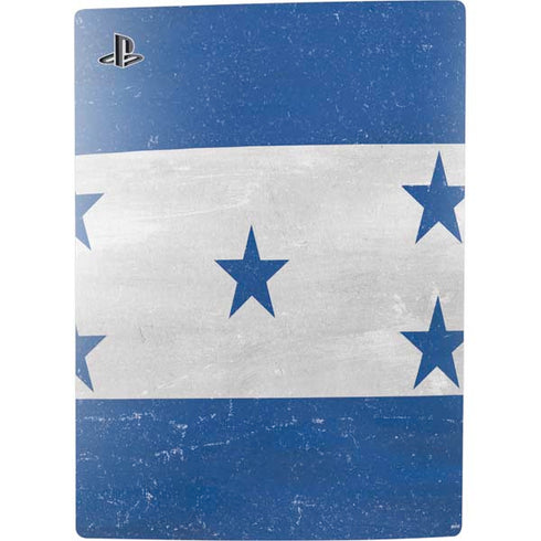 Honduras Flag Distressed PS5 Digital Edition Console Skin